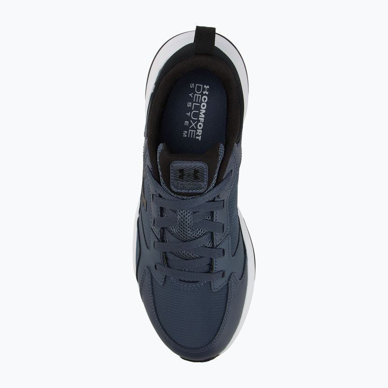 Under Armour Charged Edge scarpe da allenamento da uomo grigio acquazzone/nero/nero 5