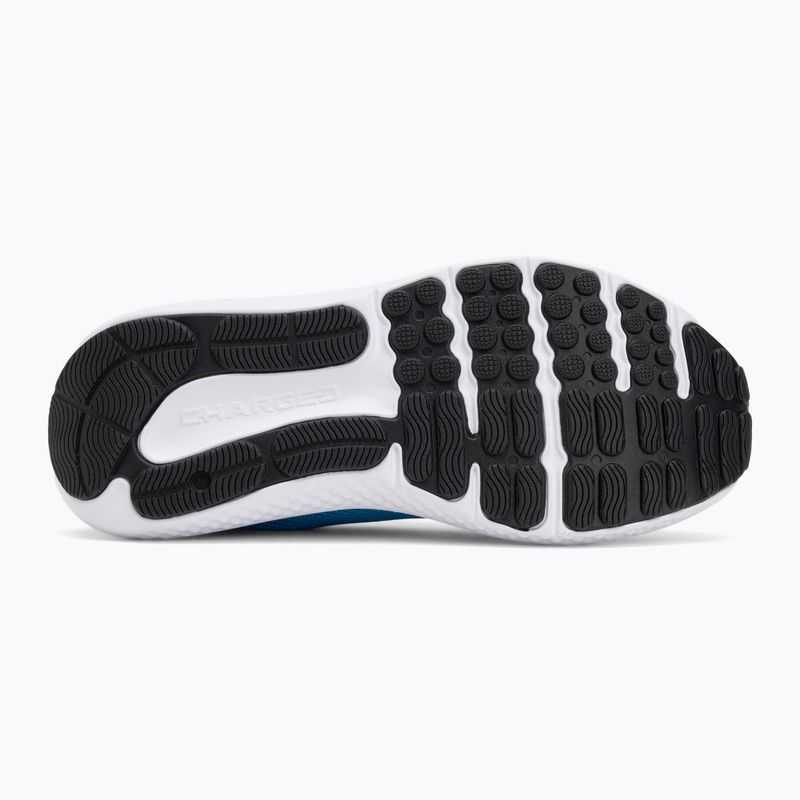 Under Armour Charged Surge 4 scarpe da corsa blu elettrico/royal/bianco da uomo 4