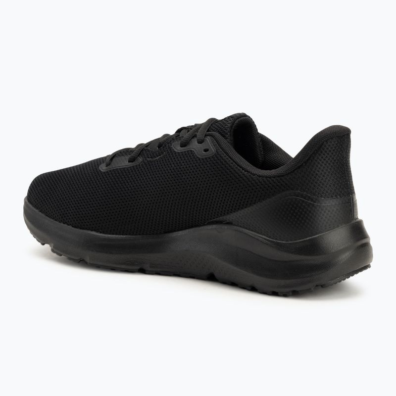 Under Armour Charged Pursuit 4 nero/nero/nero scarpe da corsa da uomo 3
