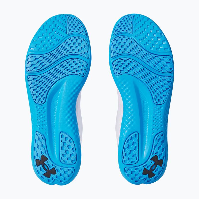 Scarpe da corsa Under Armour Charged Speed Swift bianco/blu elettrico/nero da uomo 4
