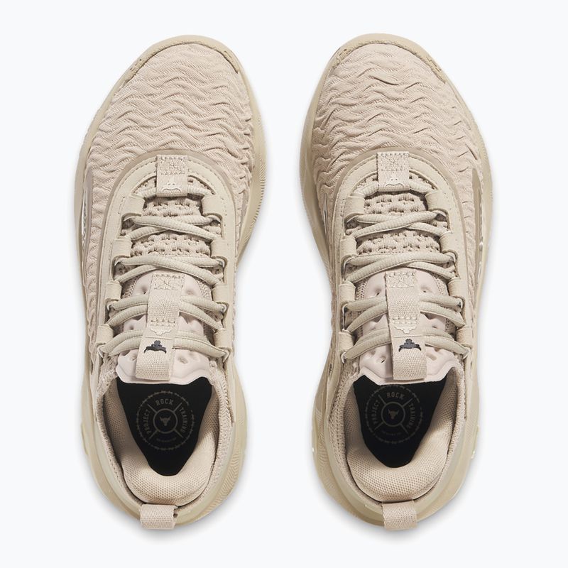 Under Armour Project Rock 7 city khaki/city khaki/city khaki scarpe da allenamento da donna 4