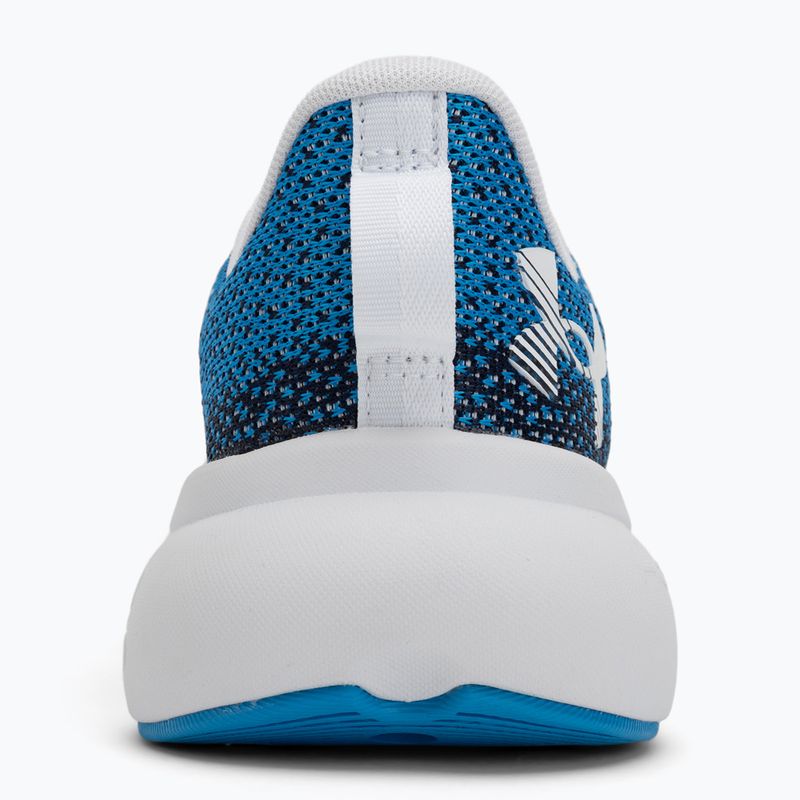 Under Armour Infinite bianco/blu elettrico/bianco scarpe da corsa da uomo 6