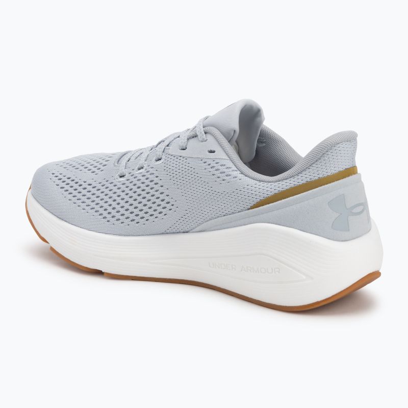 Under Armour Sonic 7 halo grigio/bianco/mod grigio scarpe da corsa da donna 3