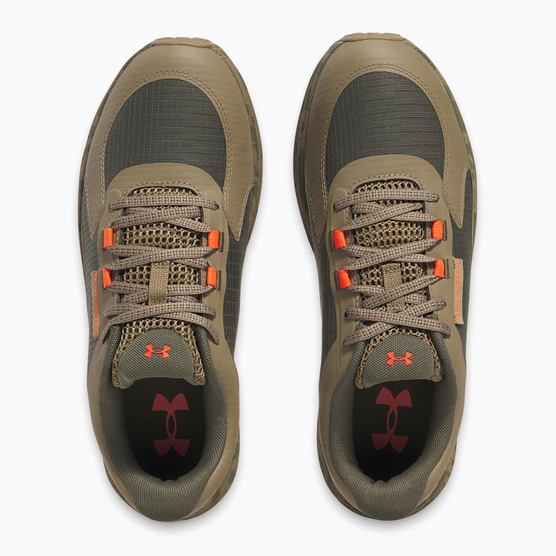 Under Armour Charged Bandit Trail 3, scarpe da corsa da uomo, verde/bayou/rosso 4