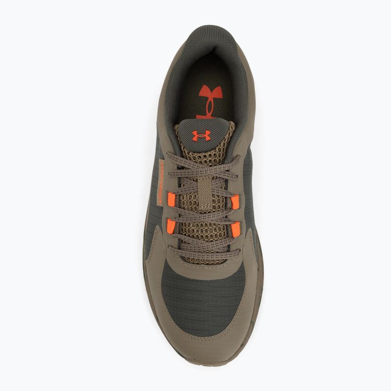 Under Armour Charged Bandit Trail 3, scarpe da corsa da uomo, verde/bayou/rosso 5