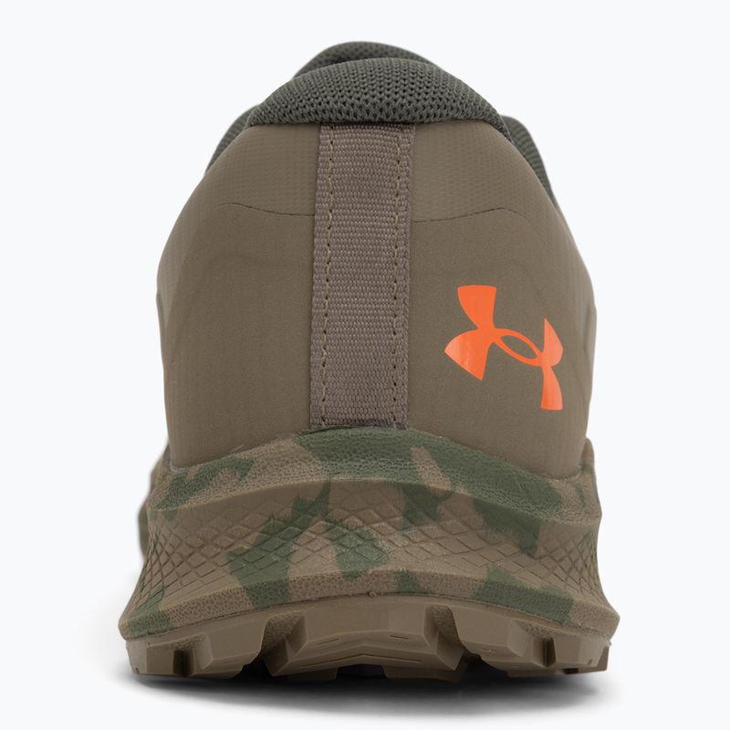 Under Armour Charged Bandit Trail 3, scarpe da corsa da uomo, verde/bayou/rosso 6