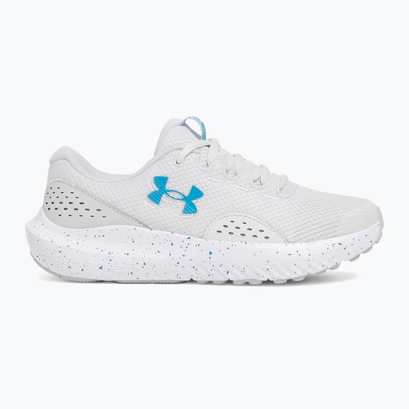 Under Armour Charged Surge 4 scarpe da corsa donna grigio distante/grigio distante/blu etereo