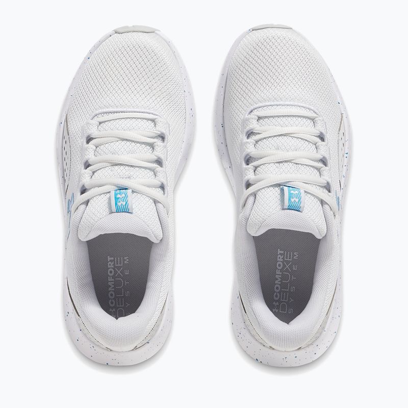 Under Armour Charged Surge 4 scarpe da corsa donna grigio distante/grigio distante/blu etereo 3