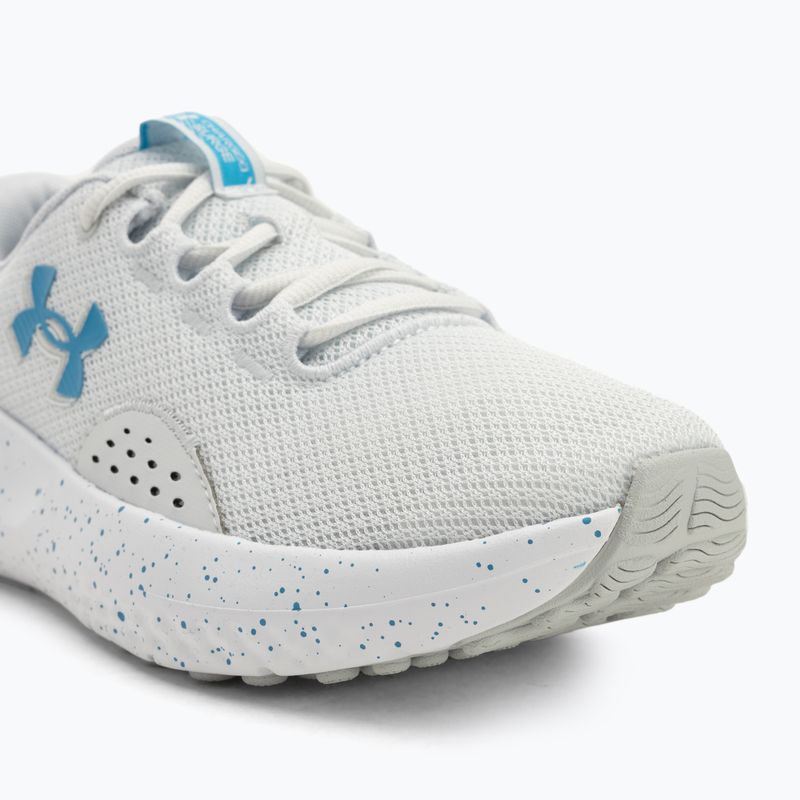 Under Armour Charged Surge 4 scarpe da corsa donna grigio distante/grigio distante/blu etereo 7