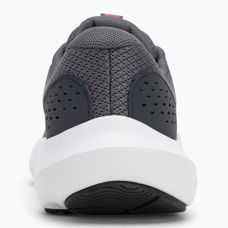 Under Armour Charged Surge 4, scarpe da corsa da donna in castlerock/antracite/rosa. 6