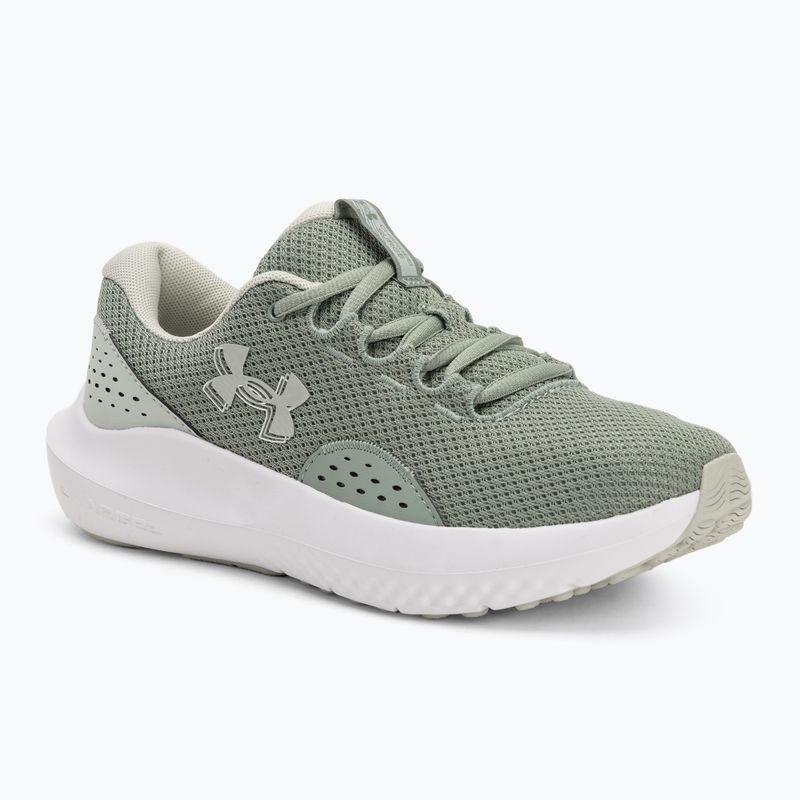 Scarpe da corsa Under Armour Charged Surge 4 verde silice/idro verde da donna