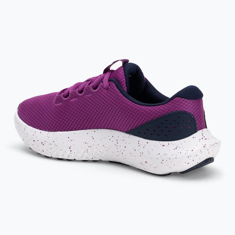 Under Armour Charged Surge 4 andromeda purple/midnight navy/midnight navy scarpe da corsa da donna 3