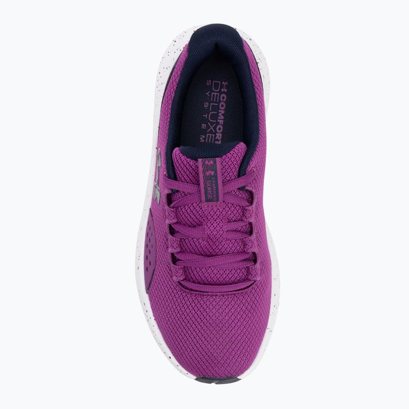 Under Armour Charged Surge 4 andromeda purple/midnight navy/midnight navy scarpe da corsa da donna 5