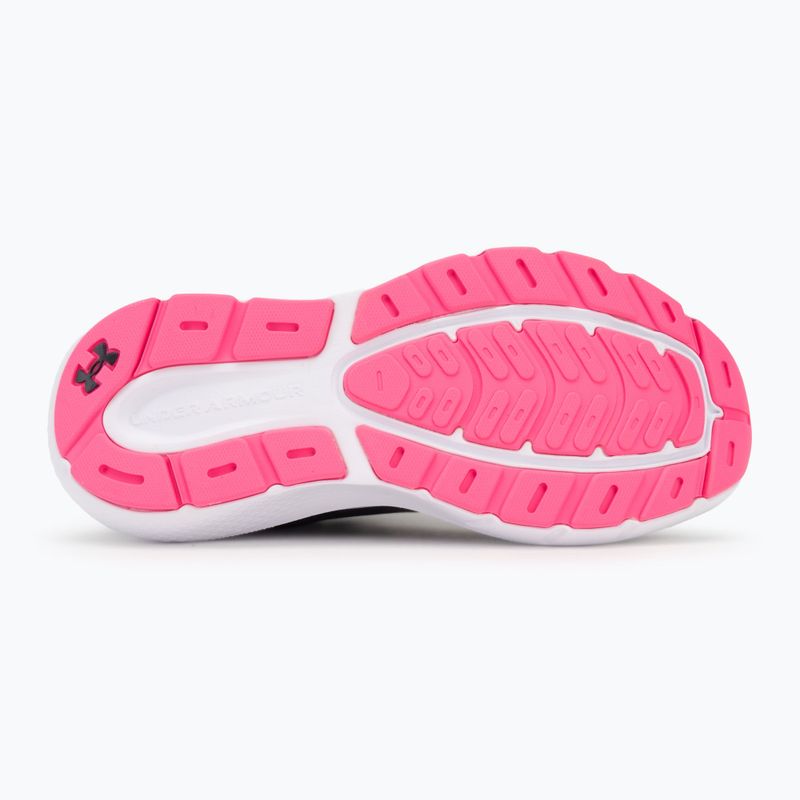 Under Armour Charged Rogue 5, scarpe da corsa da donna, antracite/antracite/rosa. 4