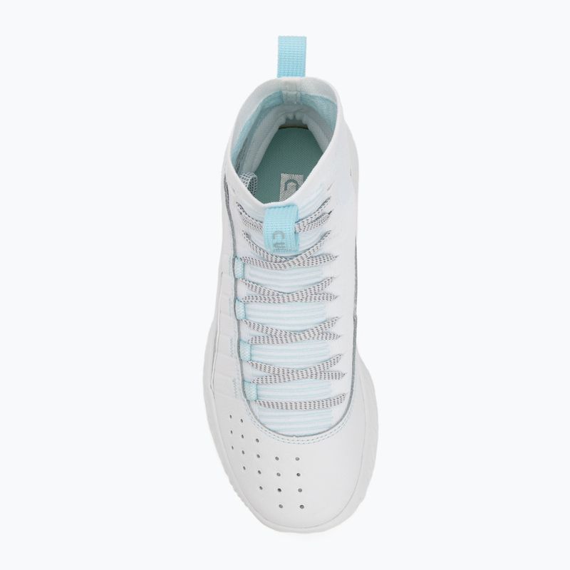 Under Armour CURRY 4 FLOTRO scarpe da basket bianco/stream/argento metallico 5