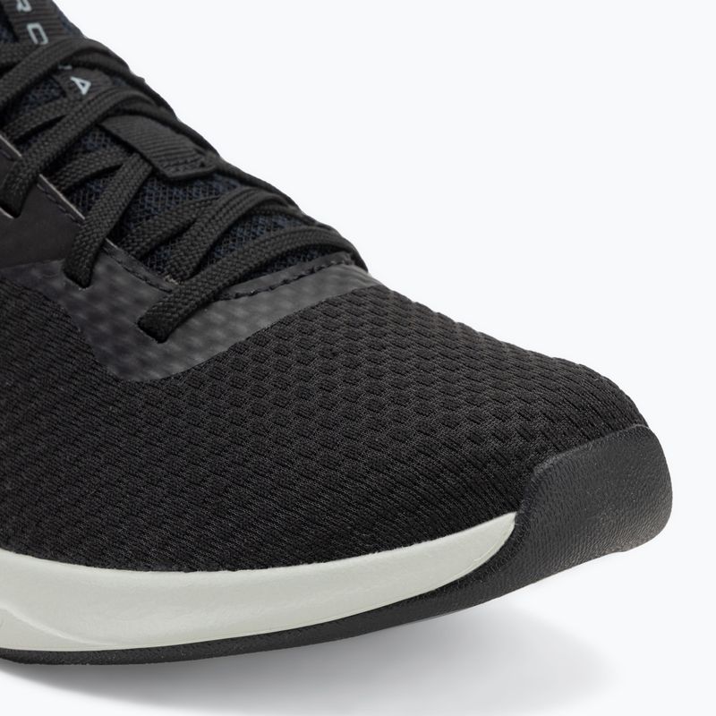 Under Armour Charged Aurora 2+ scarpe da allenamento da donna nero/verde idro/argento caldo metallico 7