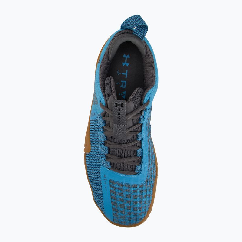 Under Armour TriBase Reign 6 scarpe da ginnastica da uomo blu etere/castello/nero 5
