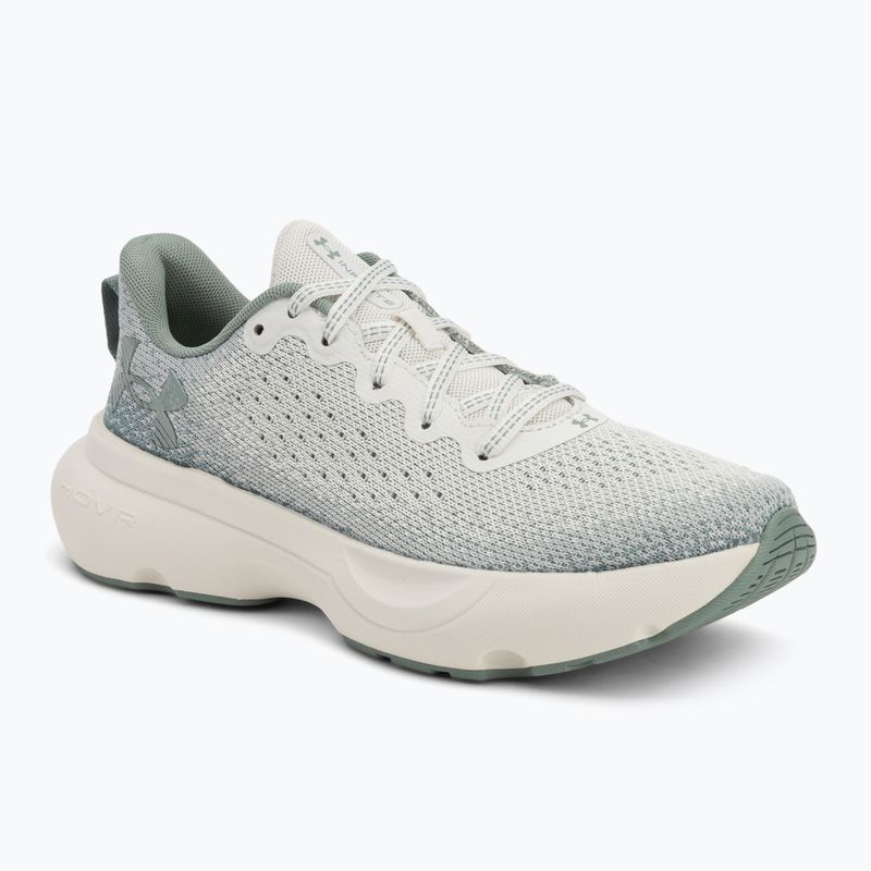 Scarpe da corsa Under Armour Infinite quarzo bianco/verde silice/metallo silice da donna