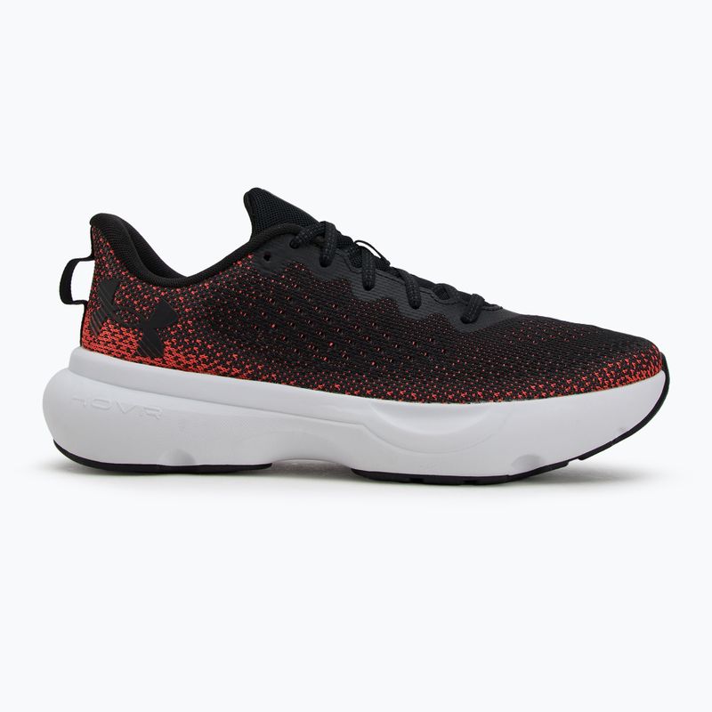 Under Armour Infinite nero/rosso/nero scarpe da corsa da uomo 2