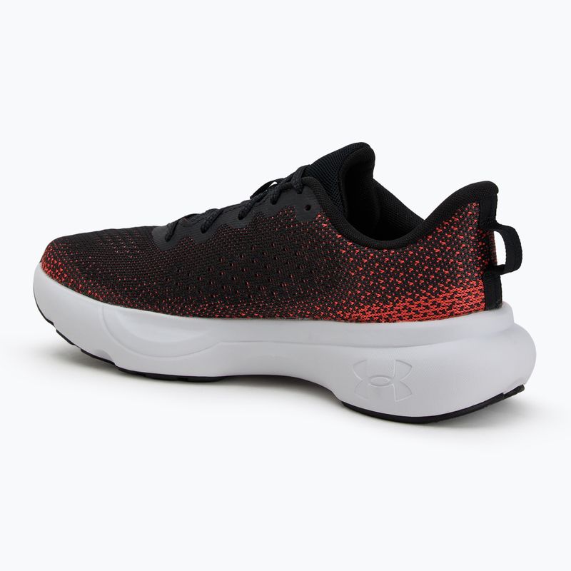 Under Armour Infinite nero/rosso/nero scarpe da corsa da uomo 3