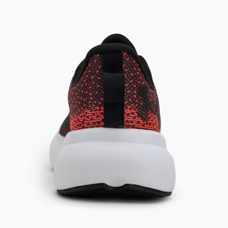 Under Armour Infinite nero/rosso/nero scarpe da corsa da uomo 6