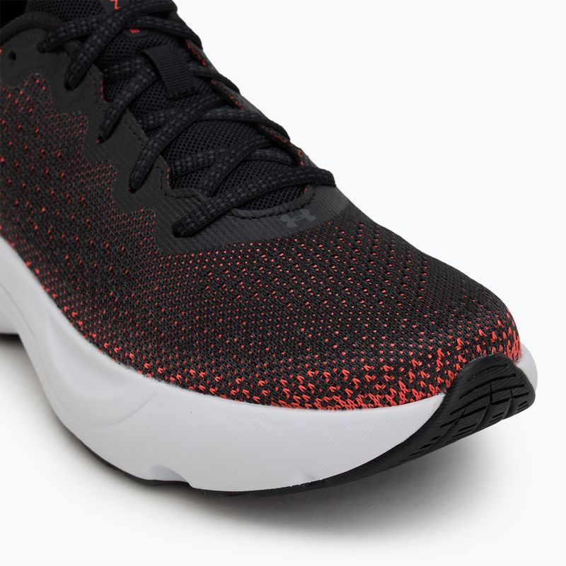 Under Armour Infinite nero/rosso/nero scarpe da corsa da uomo 7
