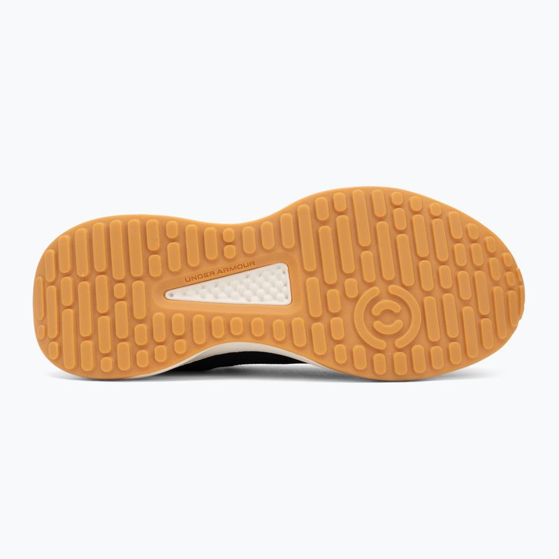 Scarpe da allenamento da uomo Under Armour Edge Suede nero/pietra/nero 4