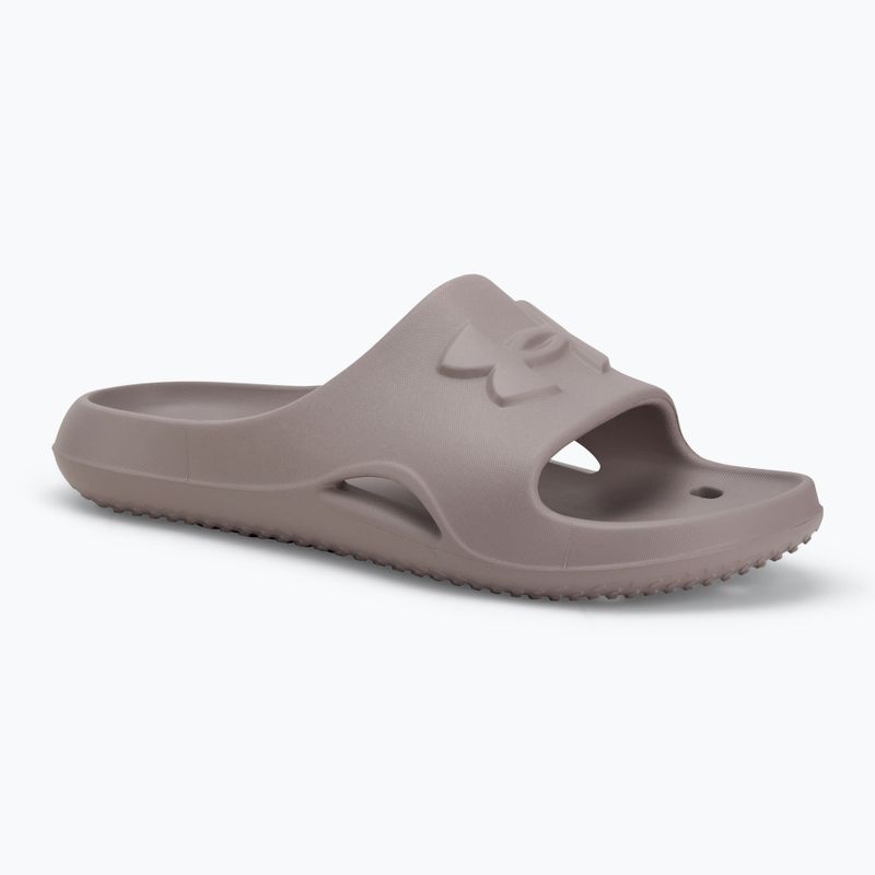 Uomo Under Armour Locker V Slide infradito grigio alba/grigio alba/grigio alba