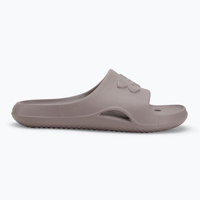 Uomo Under Armour Locker V Slide infradito grigio alba/grigio alba/grigio alba 2