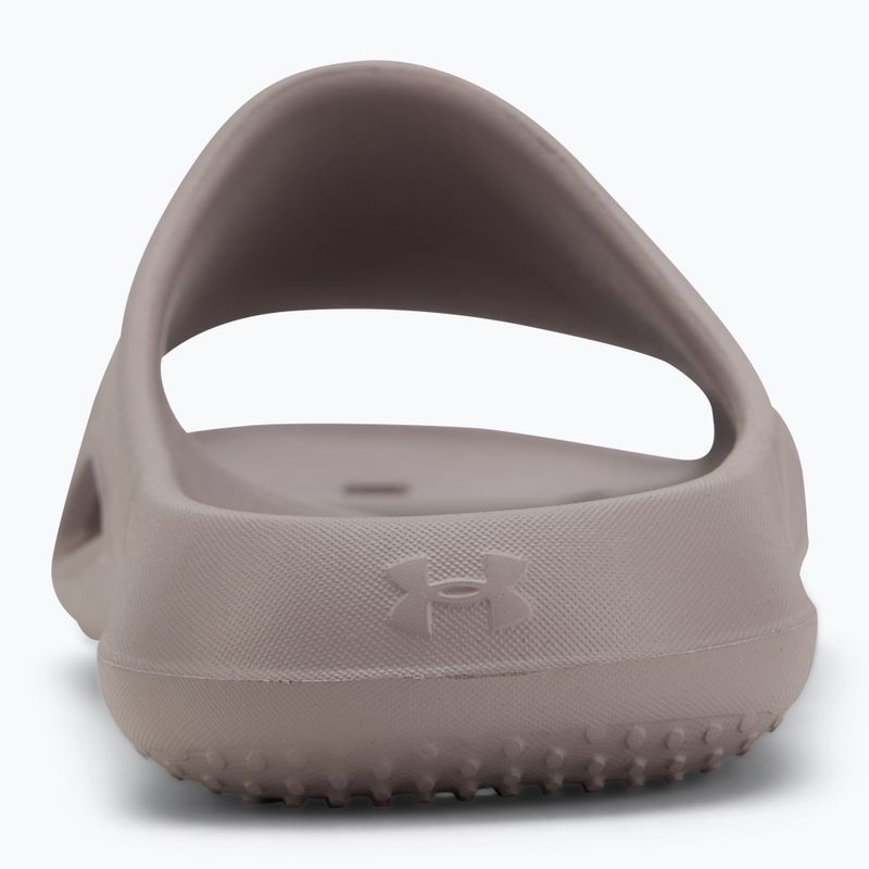Uomo Under Armour Locker V Slide infradito grigio alba/grigio alba/grigio alba 6