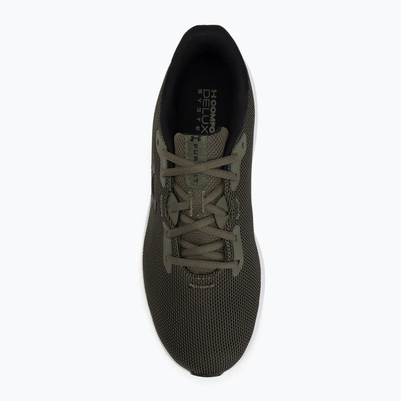 Under Armour Charged Pursuit 4 scarpe da corsa da uomo marine da verde/marine da verde/nero 5