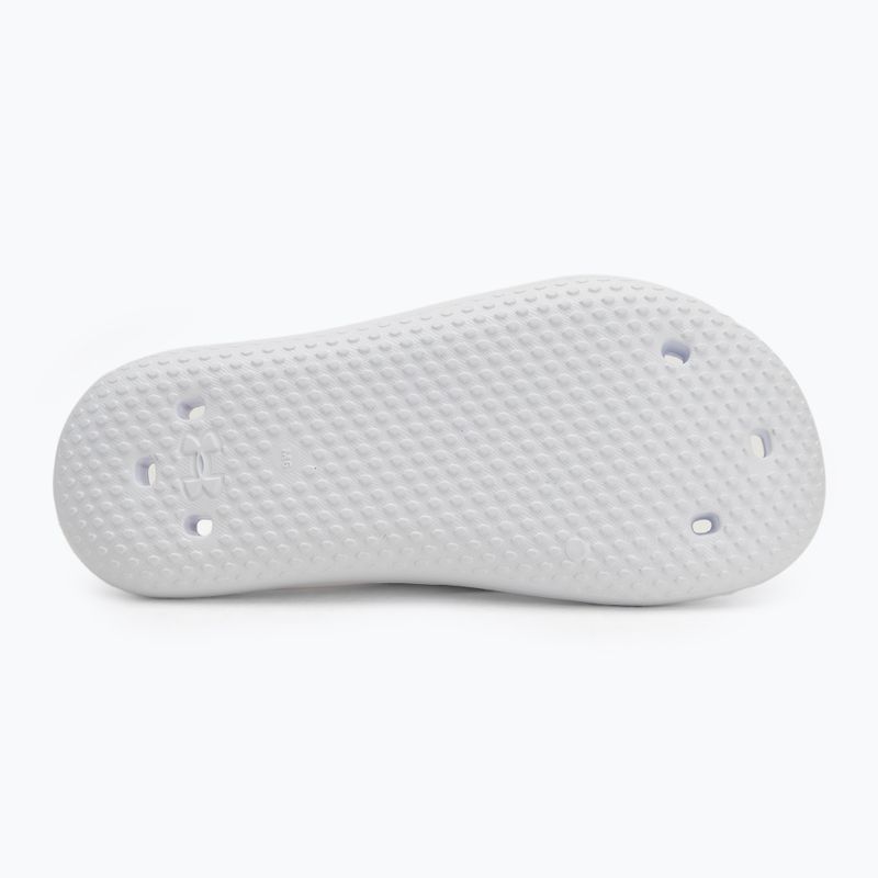 Under Armour donna Locker V Slide bianco/bianco/bianco infradito 4