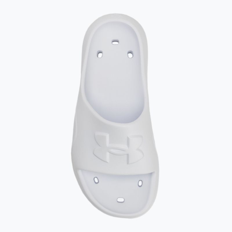 Under Armour donna Locker V Slide bianco/bianco/bianco infradito 5