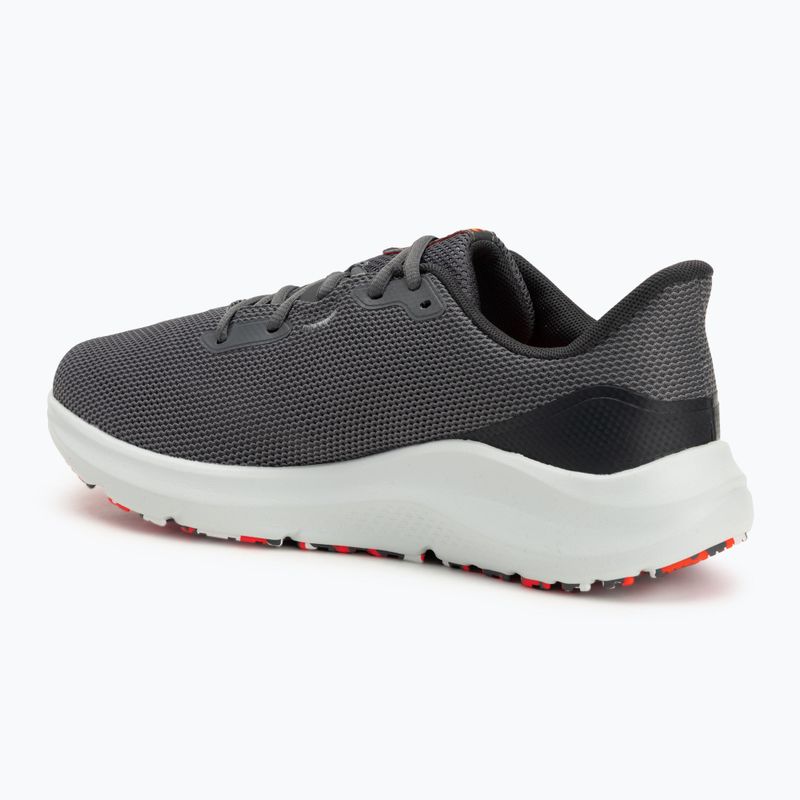 Under Armour Charged Pursuit 4, scarpe da corsa da uomo in castlerock/antracite/arancione brillante 3
