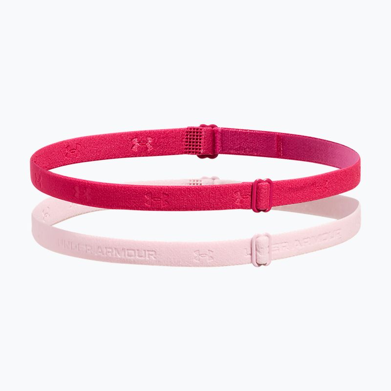 Fascia Under Armour Mini Bands (2 pezzi) fucsia sfumato/rosa primario 2