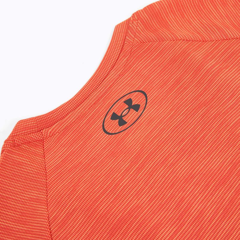 Maglietta da allenamento Under Armour Tech Textured fire/ares red/castlerock da uomo 6