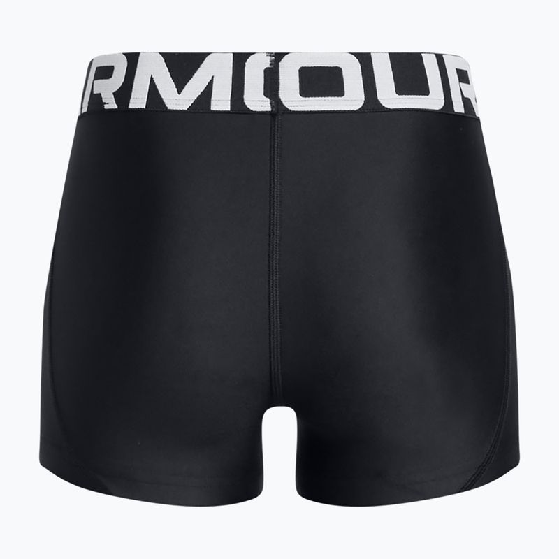 Pantaloncini da allenamento per bambini Under Armour HeatGear black/white 2