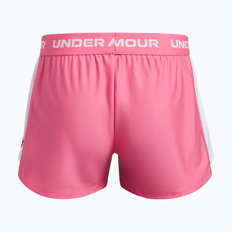 Pantaloncini per bambini Under Armour Tech Play Up pink 2