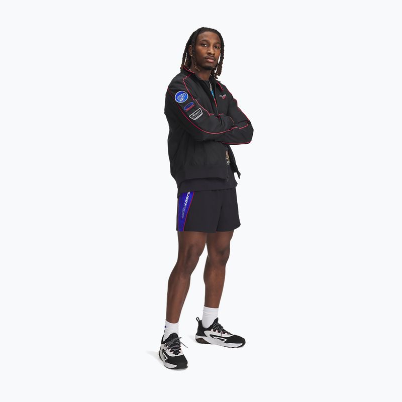 Pantaloncini da allenamento uomo Under Armour Project Rock Colorblock Woven black 2