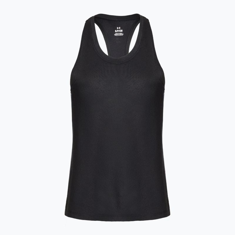 Under Armour Launch Camo Singlet nero/riflettente canotta da corsa da donna 4