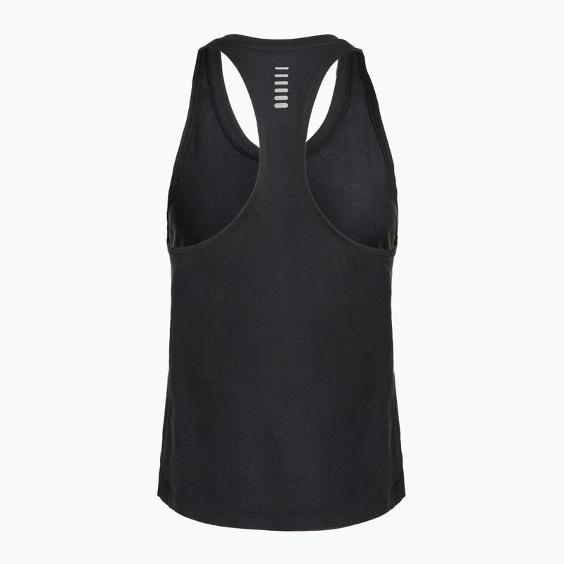 Under Armour Launch Camo Singlet nero/riflettente canotta da corsa da donna 5