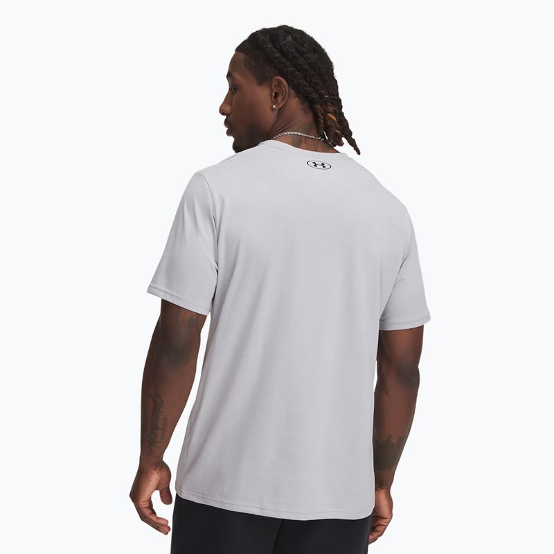 Maglietta Under Armour LC Fly In Logo mod grigio/nero da uomo 2
