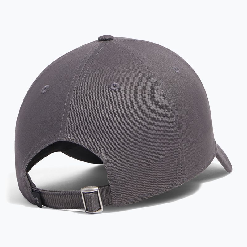 Berretto da baseball Under Armour Sportstyle Metal regolabile da uomo in calce/argento 2