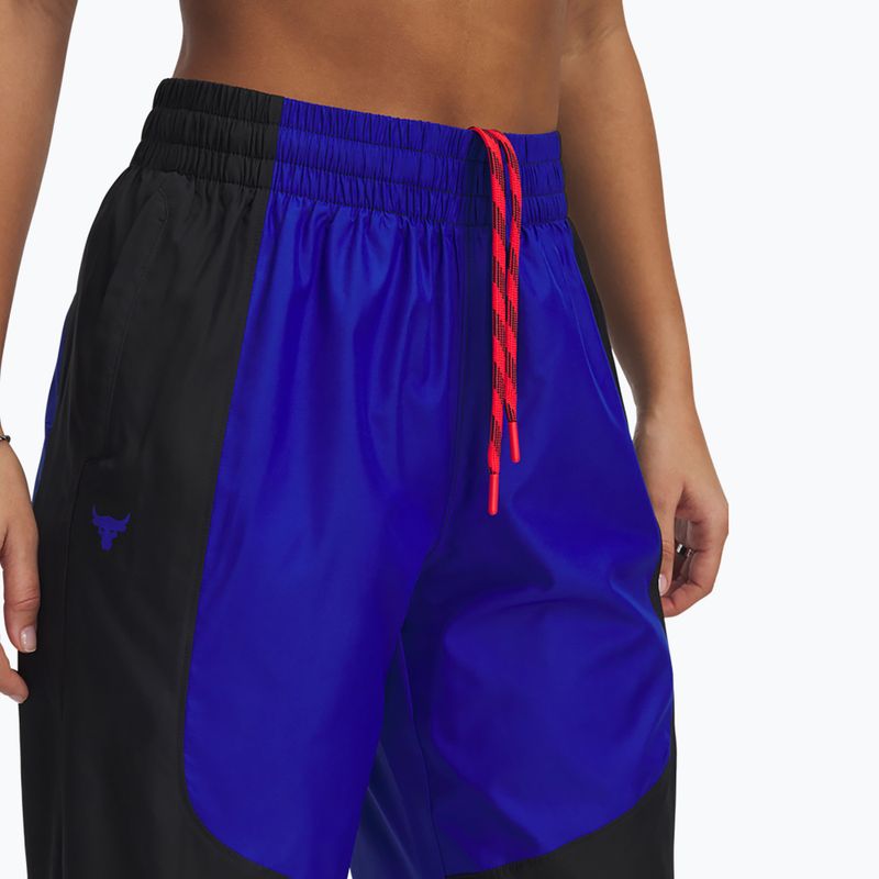 Pantaloni da allenamento da donna Under Armour Project Rock Woven Bottom black 4