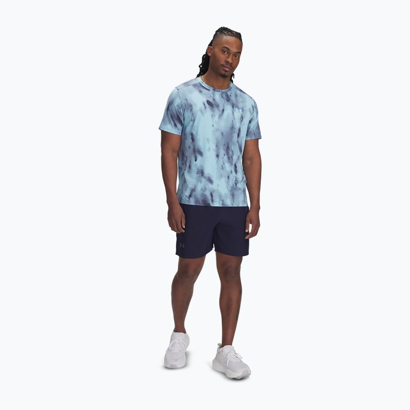 Maglietta da corsa Under Armour Launch Elite Print da uomo con stampa a flusso/riflettente 2