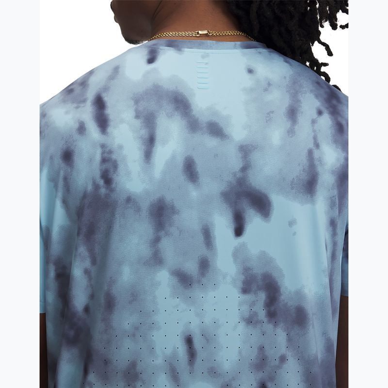 Maglietta da corsa Under Armour Launch Elite Print da uomo con stampa a flusso/riflettente 4