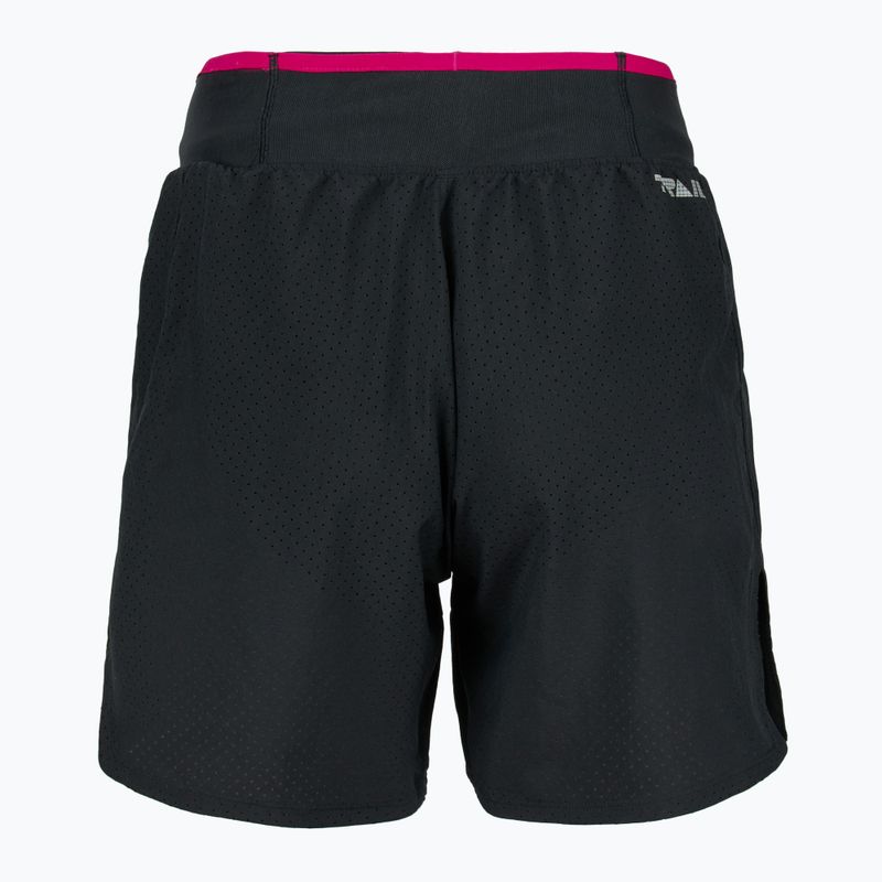 Pantaloncini da corsa Under Armour Trail Run Launch neri / riflettenti da uomo 5