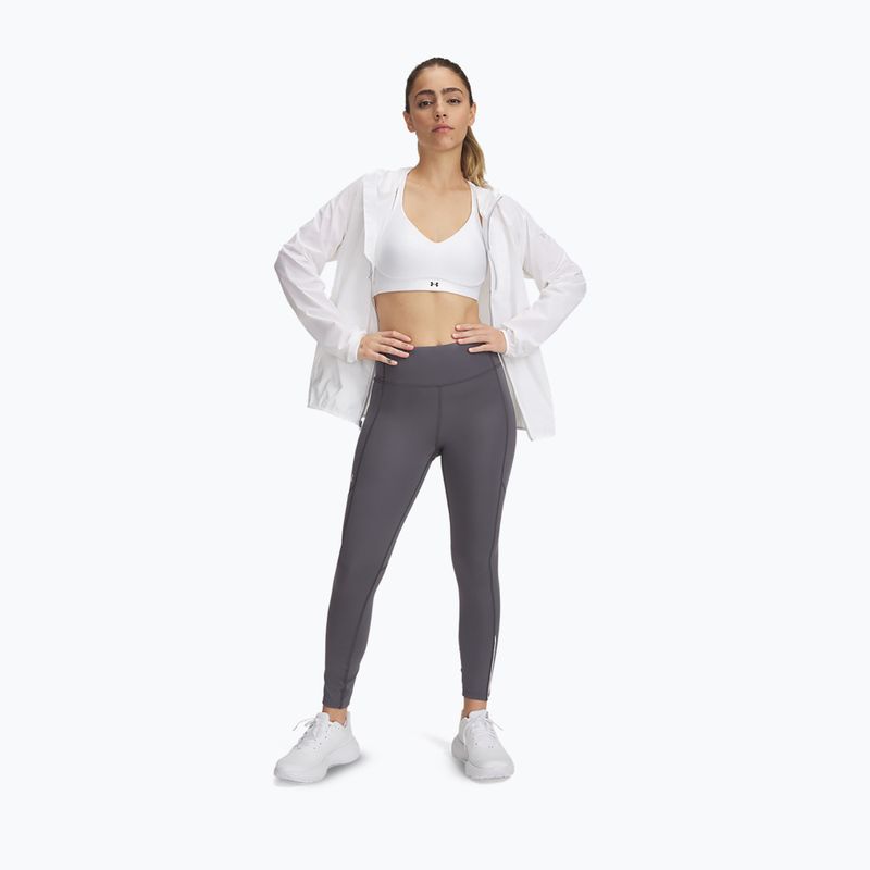Under Armour Launch Ankle - leggings da corsa da donna color castano/riflettenti 2