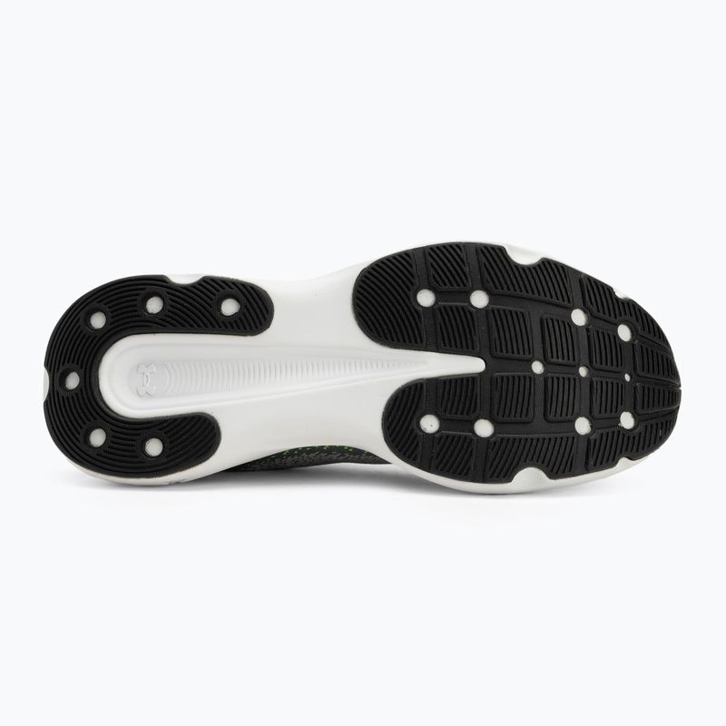 Under Armour Infinite mod scarpe da corsa da uomo grigio/iper verde/nero 4