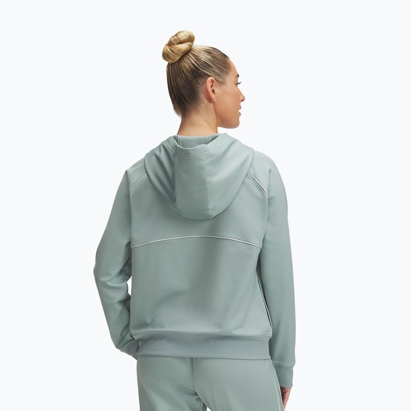 Tuta Under Armour Rival Tricot verde silice/verde idro da donna 3